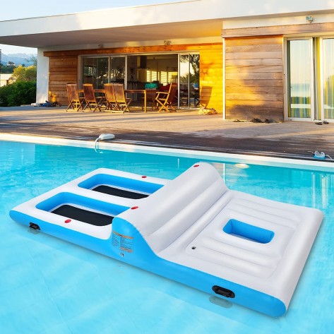 4-6 Person Giant Inflatable Float Raft