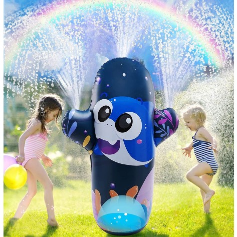 Shark Inflatable Splash Tumbler Water Toys