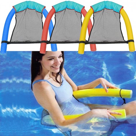 Pool Noodle Floating Mesh Chair