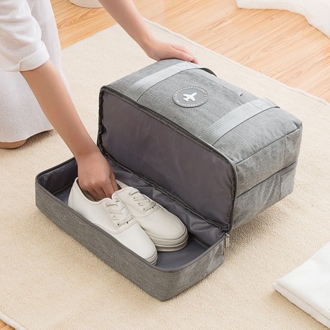 Waterproof Gym Bag with Shoe Compartment