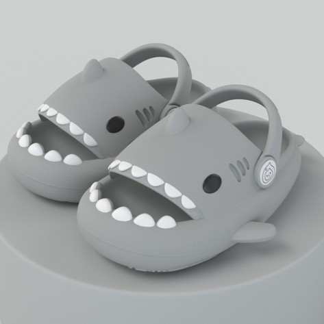 Boys Girl Cloud Shark Slides Open Toe Sandals