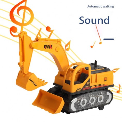 Light Sound Excavator Toy