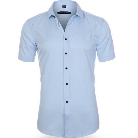 Mens Short Sleeve Dress Shirts 