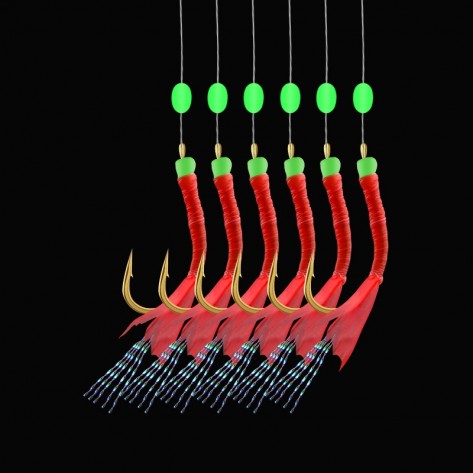 Dried Small Shrimps String Hooks