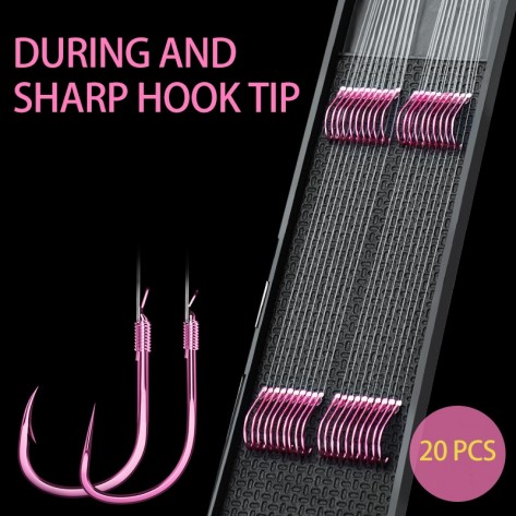 Float Line Double Fishing Hooks