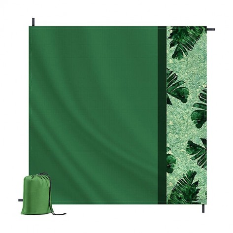Green Water Proof Picnic Beach Blanket