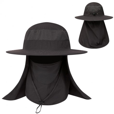UPF 50+ Sun Protection Hat with Neck Flap