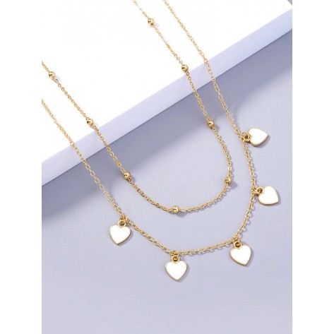 Dare To Be Divine Gold Layered Necklace