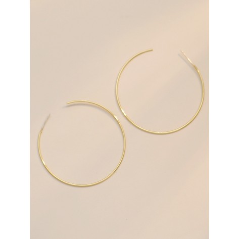 Alter Ego Gold Hoop Earrings