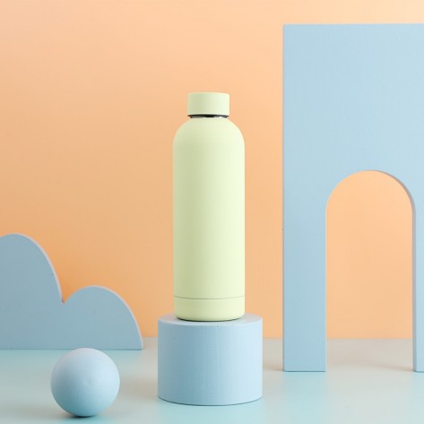 Fitness Sports Water Bottle with Time Marker 