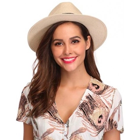 fedora upf50+ beach sun hat womens