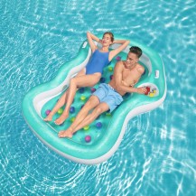 Couple Inflatable Floating Island