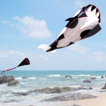 Huge Frameless Soft Parafoil  Whale Breeze Kite