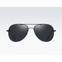 Black Aviator Sunglasses for Men Women