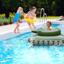 Inflatable Tank Swimming Pool Float Sprinkling Toy