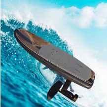 Carbon Fiber Hydrofoil Powered Electric Surfboard