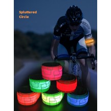 LED Slap Armband Lights Glow Band for Running