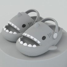 Boys Girl Cloud Shark Slides Open Toe Sandals