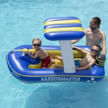 Inflatable Pool Float Boat for Kids with Water Gun