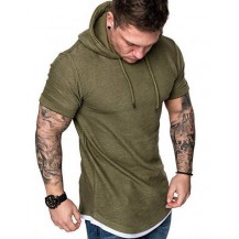 Men's Casual Hooded T-Shirts