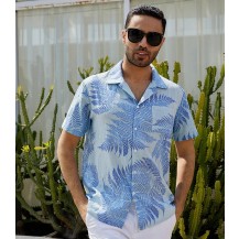Men's Leaf Tropical Beach Shirts