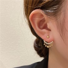 Brigid Gold Fringe Earrings