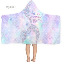 Mermaid Children Microfiber Beach Towel