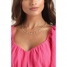 Drive Me Daisy Flower Choker Necklace