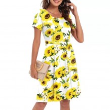 Casual Short Sleeve Dresses