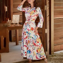 Casual Chiffon Floral Dresses