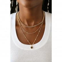 Mullen Gold Necklace Set