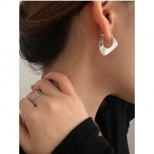 Alter Ego Silver Drop Earrings