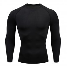 Slim-Fit Long Sleeve Shirts Rashguard