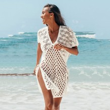 Sexy Hollow Beach Coverups Dress