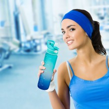 Fashion Gradient Sports Water Bottle