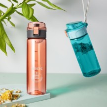 Tritan Outdoor Sports Water Bottle with Marker