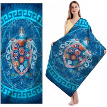 Sea Turtle Quick Dry Microfiber Beach Towel
