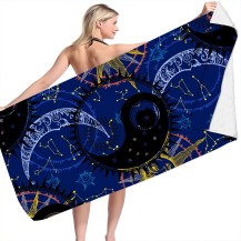 Constellations Quick Dry Microfiber Beach Towel
