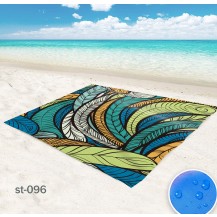Large Quick Dry Foldable Beach Blanket
