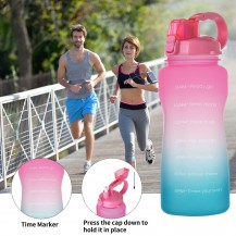 Gradient Vacuum Cup Bottle for Fitness Sports