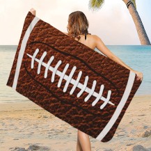 Rugby Printed Quick Dry Microfiber Beach Towel