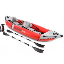 2 person inflatable red fishing kayak