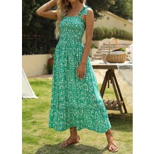 Casual Bohemian Floral Slip Dress