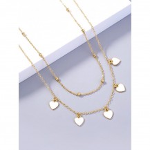 Dare To Be Divine Gold Layered Necklace