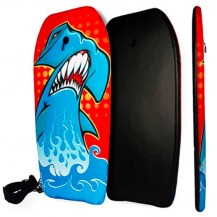 41”  blue shark wake boogie board