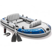  4 person grey touring kayak inflatable boat