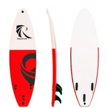 6 foot foam red surfboard for beginners