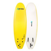 6ft yellow stand up surfboard