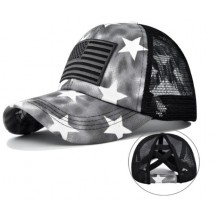 black criss cross ponytail hat baseball cap
