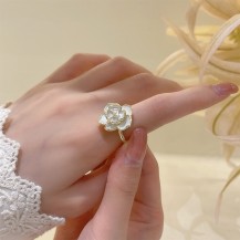 flower fidget ring for women